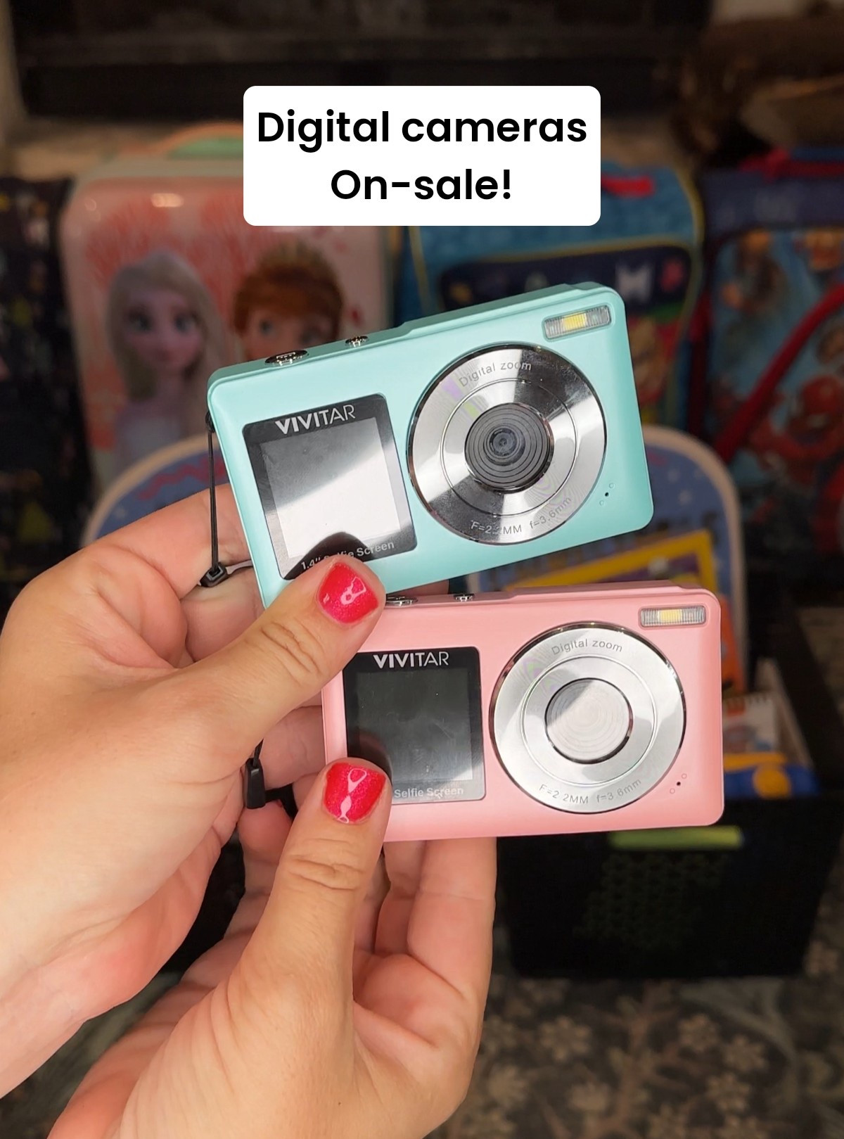 These kids’ digital cameras are on sale today and they make for one of the gifts ever. 🎄📸
No more buying film or waiting for photos, the kids can see their pictures right on the screen, and the price is so affordable for gifting (especially with multiple little photographers in the house 😅).

My kids take these everywhere… road trips, backyard adventures, even around the house. Such a fun way for them to capture their own memories. 🤍

#KidsCamera
#KidsGiftIdeas
#ChristmasGiftsForKids
#HolidayGiftGuide2025
#AffordableGifts
#MomOfFive
#CozyMomLife
#ltkcyberweek #cyberweek

#LTKGiftGuide #LTKCyberWeek #LTKKids