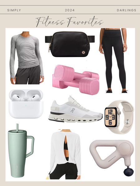 Shop some of my fitness favorite items! Comfort and practicality is key!