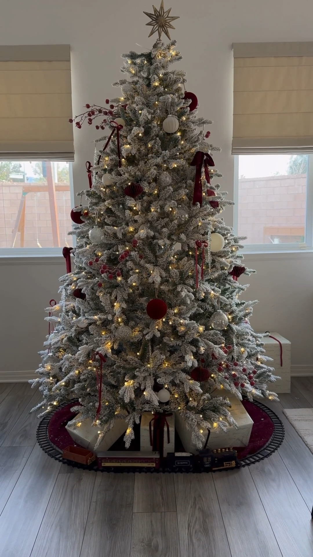 Christmas tree train! The kids will love this holiday season. 

#LTKHoliday #LTKHome #LTKSeasonal