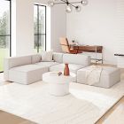 Remi Modular Slipcover 4-Piece Sectional (105") | West Elm (US)