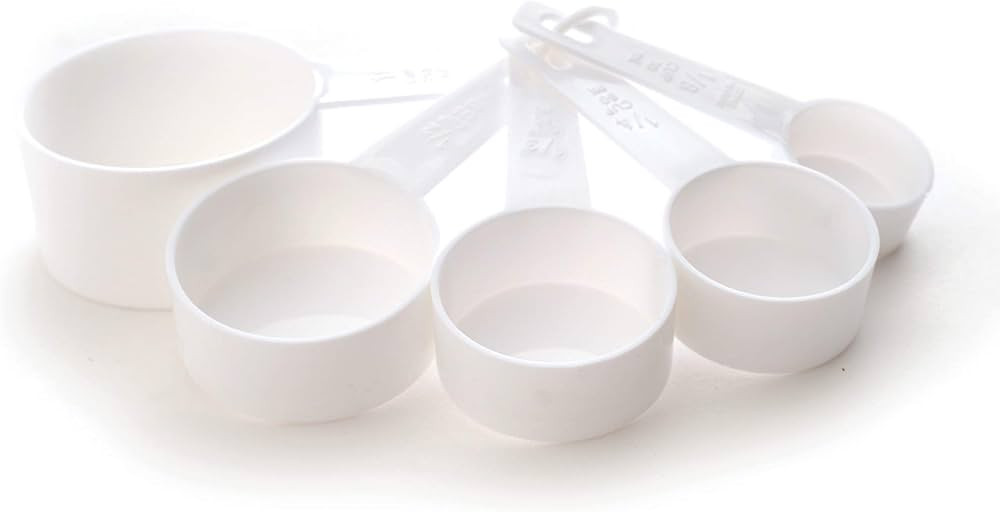 Norpro Measuring Cups, Set of 5, White | Amazon (US)