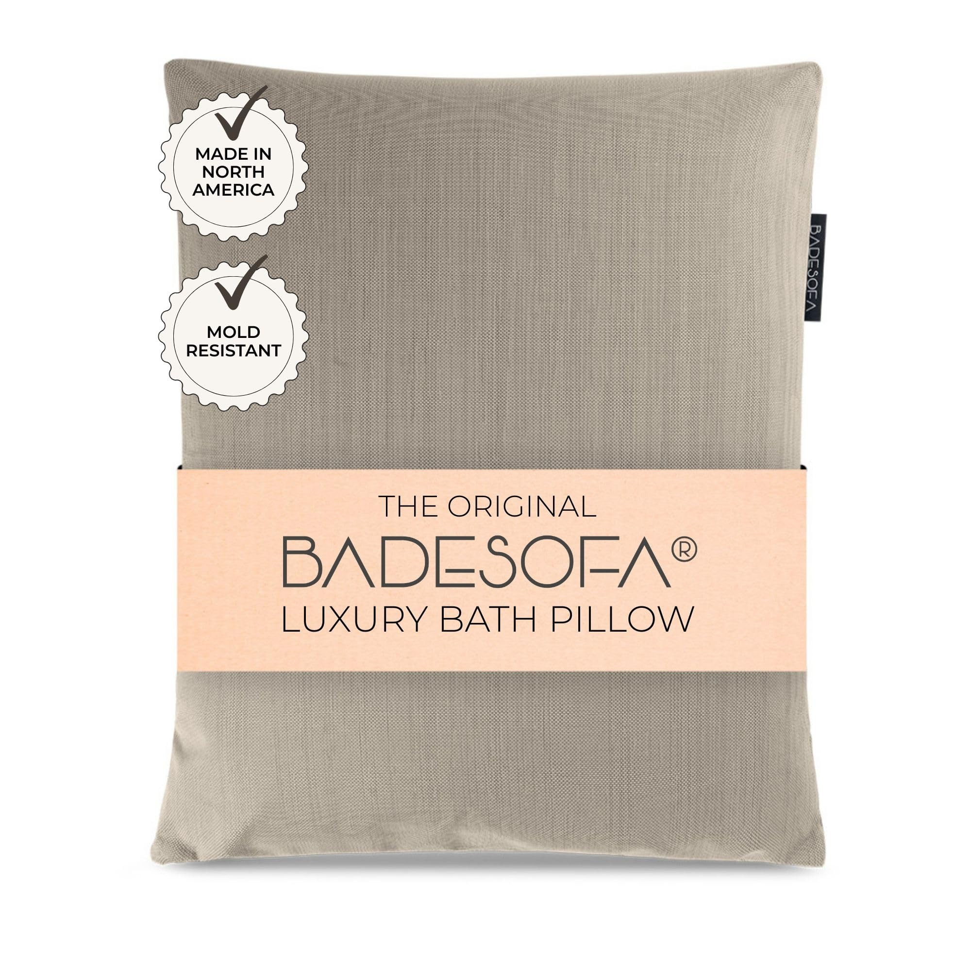 BADESOFA® Luxury Bath Pillow S - Ultra Comfortable & Quick-Drying Bath Back Pillow - Washable Fu... | Amazon (US)