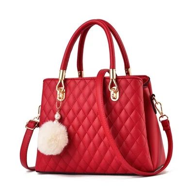 Ecosprial Womens Leather Handbag Purses Top Handle Quilted Shoulder Bag Totes Satchel for Ladies ... | Walmart (US)