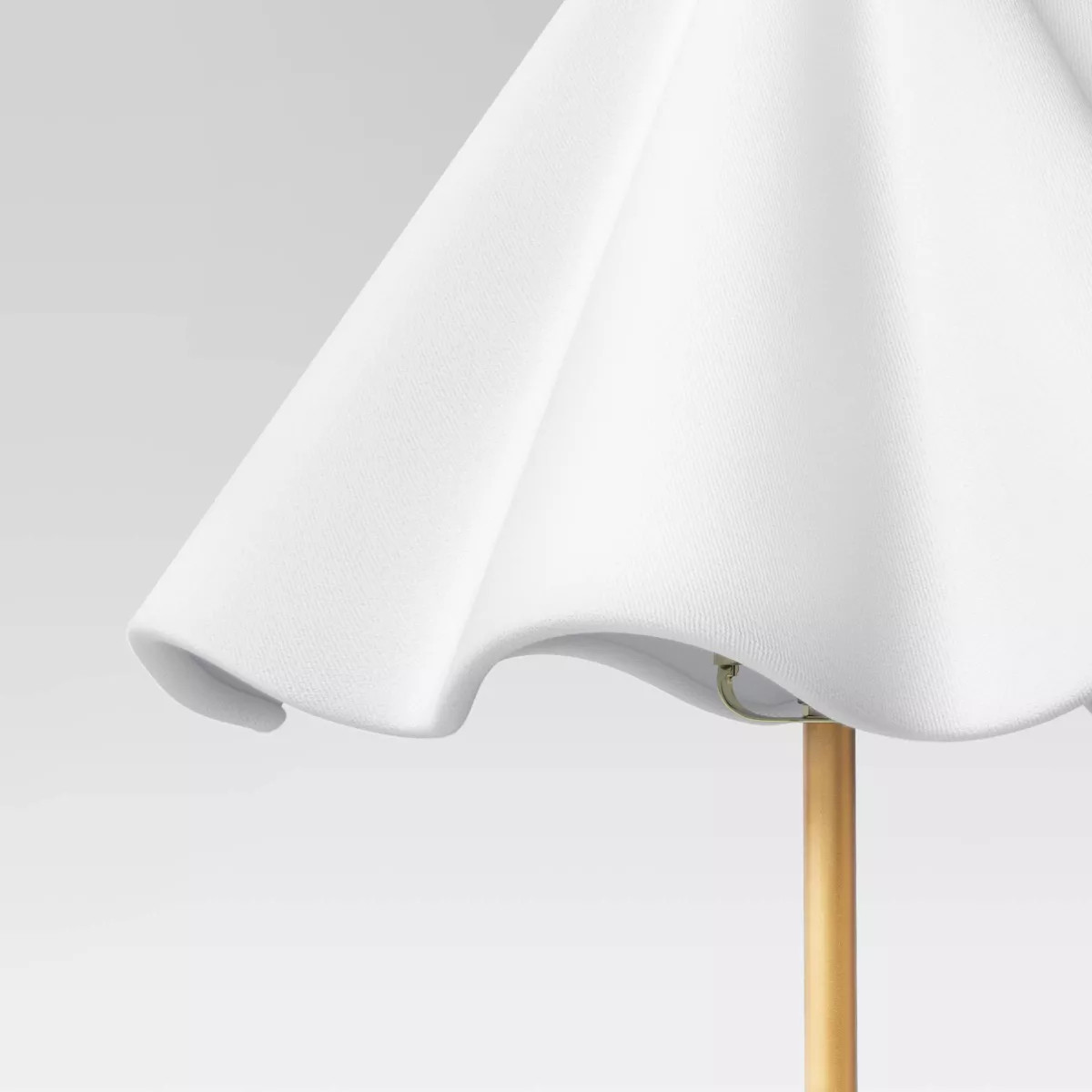 Wavy Shade Collection Ceramic Floor Lamp White - Threshold™ | Target