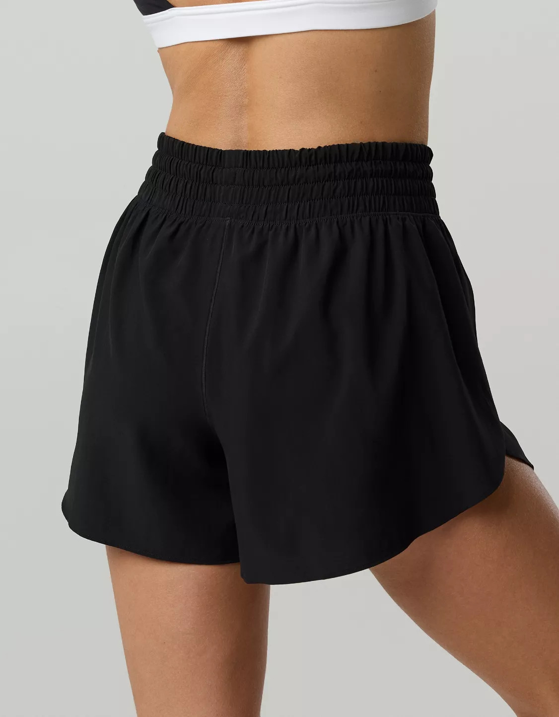 OFFLINE By Aerie High Waisted 3" Butterfly Hem Hot Stuff Short | Aerie