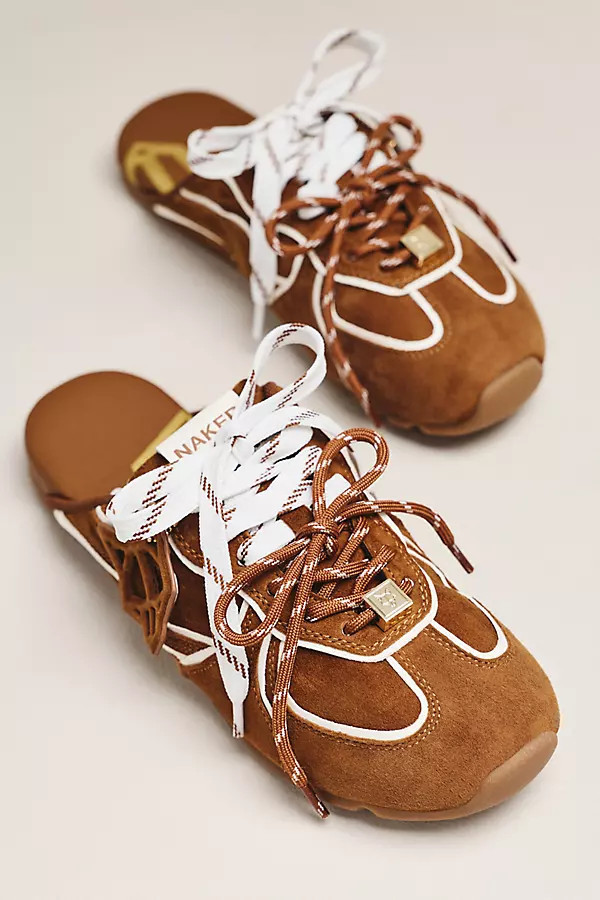 Admire Suede Sneaker Mules | Anthropologie (US)