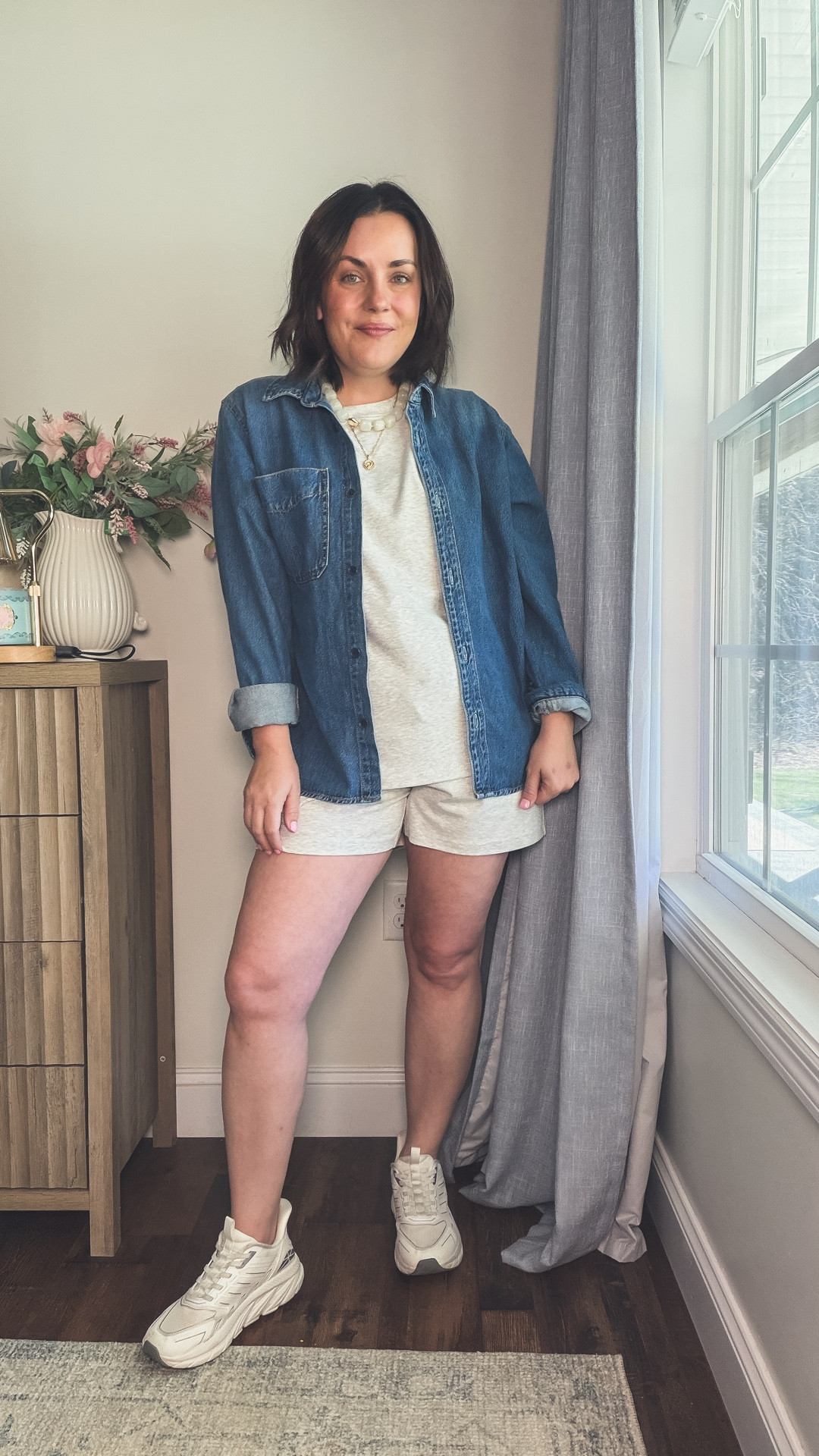 The perfect mom fit for those hot summer days. Summer 2026 outfits. 

#LTKOver40 #LTKActive #LTKootd