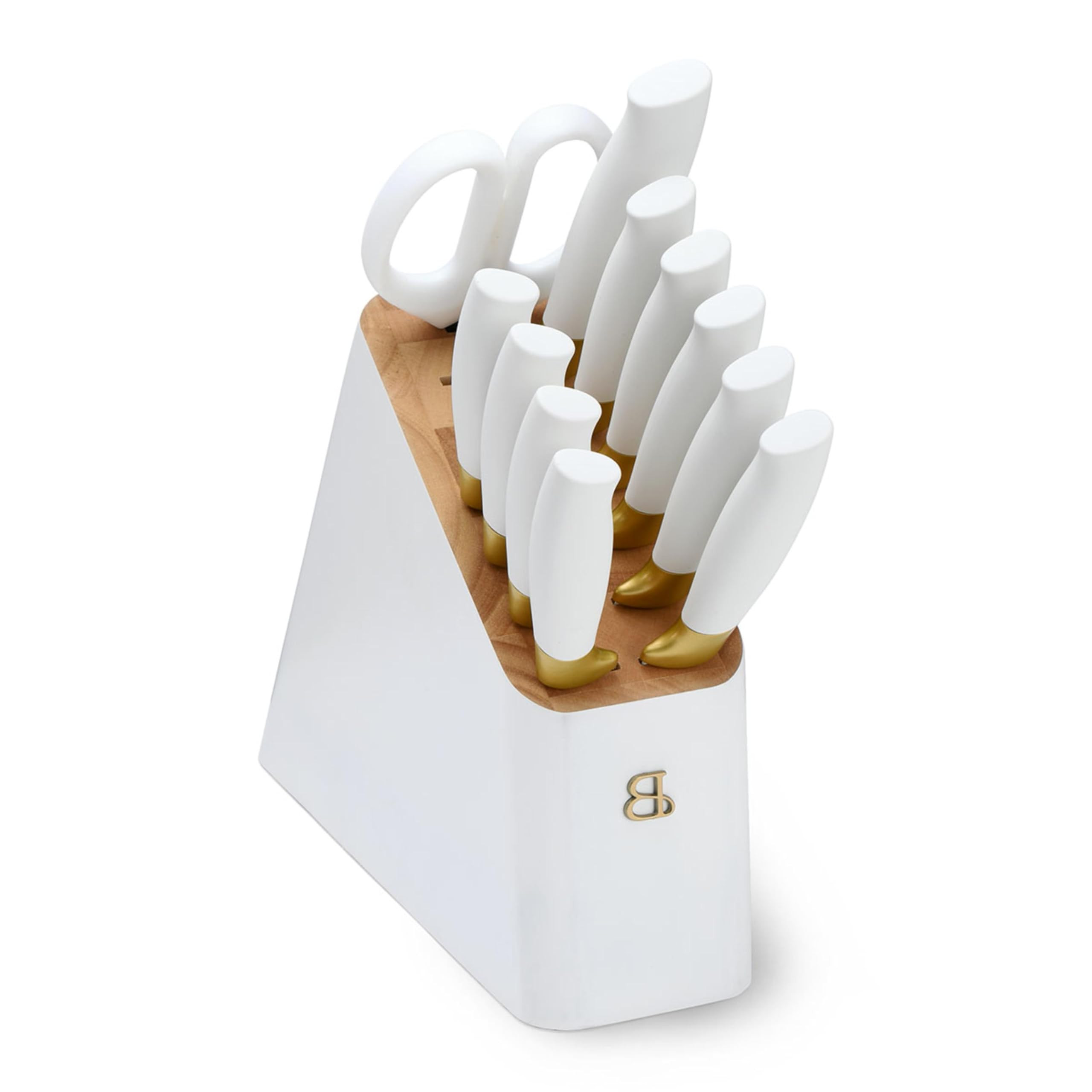 12 Piece Knife Block Set, Soft-Grip Ergonomic Handles, Stick Resistant, Razor Sharp, Comfortable,... | Amazon (US)
