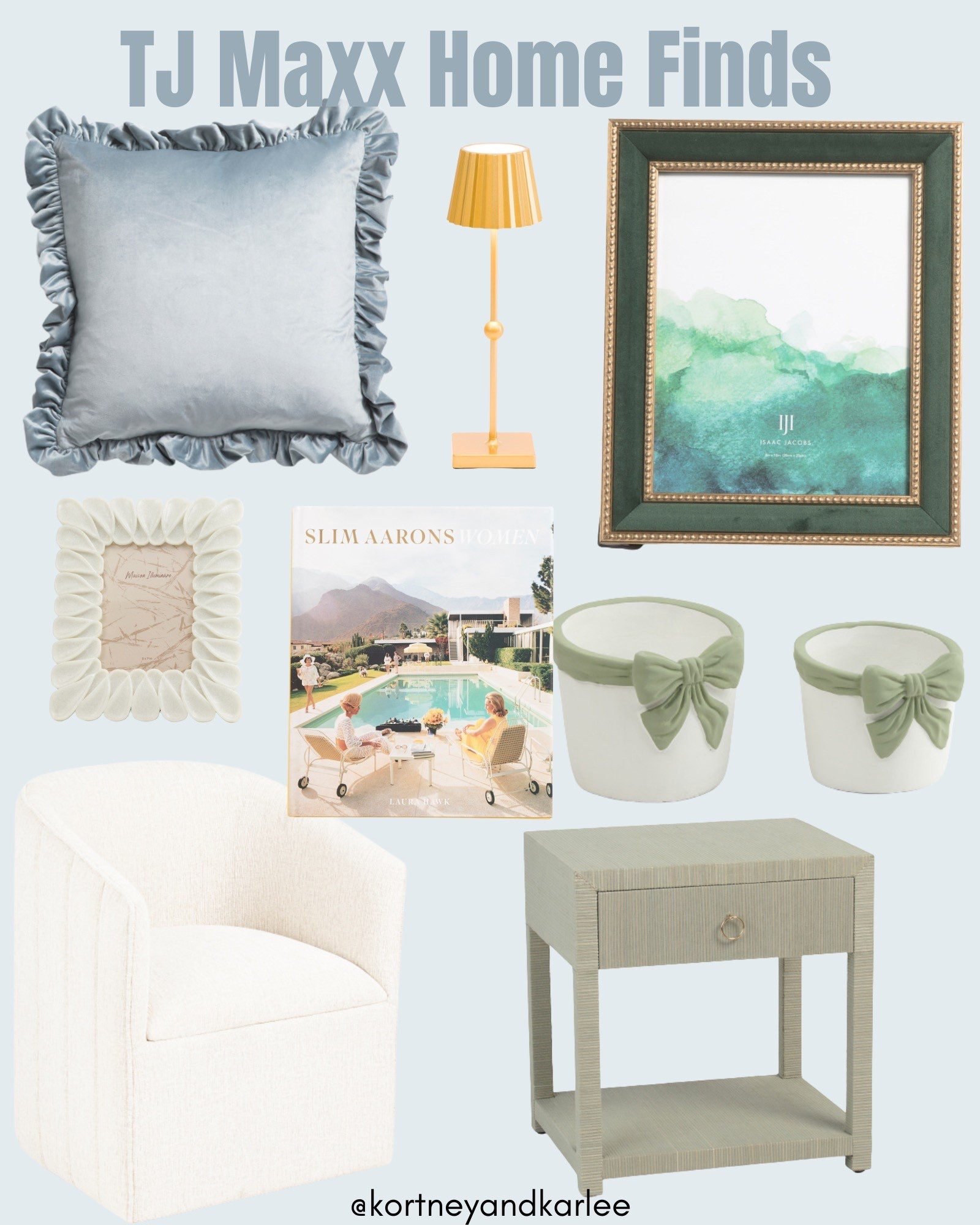 TJ Maxx Home Finds!

Kortney and Karlee | #kortneyandkarlee #LTKfindsunder50 #LTKfindsunder100 #LTKtravel 
