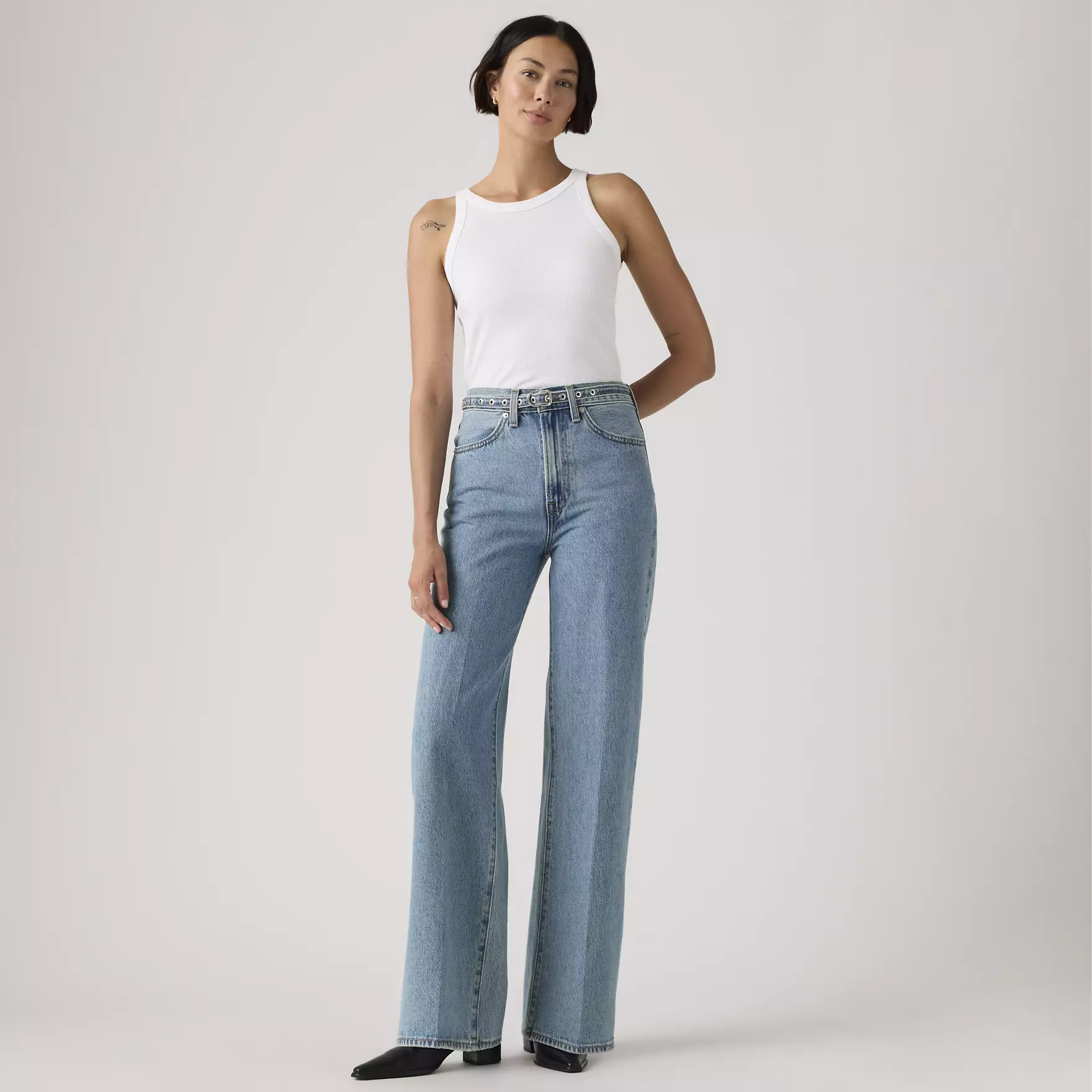 Ribcage Wide-leg Belted Women's Jeans | Levi's US