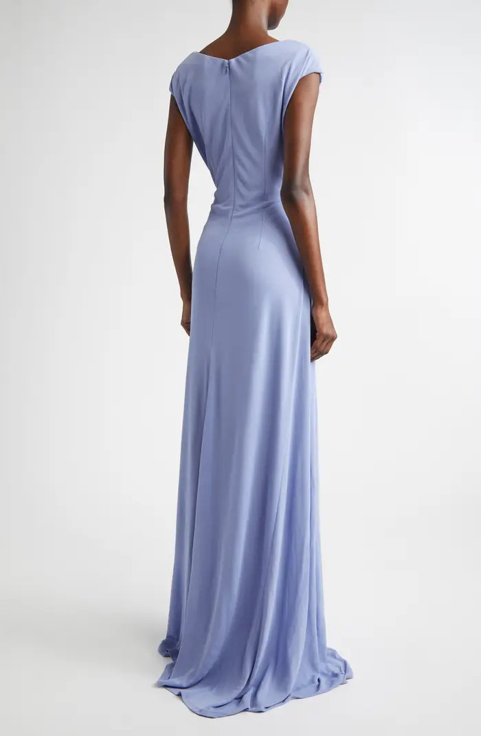 Draped Jersey Gown | Nordstrom