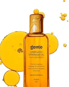 GENTE BEAUTY Lymphatic Drainage Oil, Body Sculpting Formula, Brazilian Oils Blend with Pataua, Co... | Amazon (US)