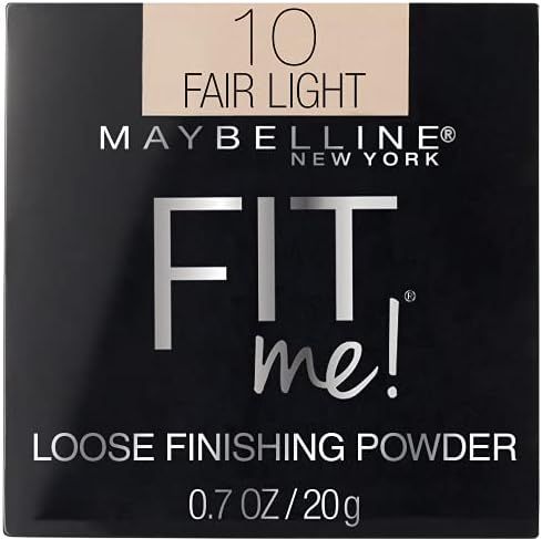 Maybelline New York Fit Me Loose Finishing Powder, Fair Light, 0.7 Oz | Amazon (CA)