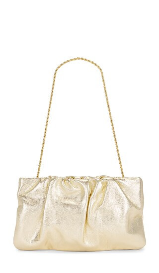 Loeffler Randall Serena Clutch in Metallic Gold. | Revolve Clothing (Global)
