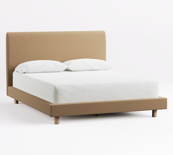 Cayman Upholstered Bed | Pottery Barn (US)
