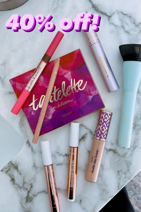 40% off sitewide at Tarte!!! Linking mine & my daughters go-tos!