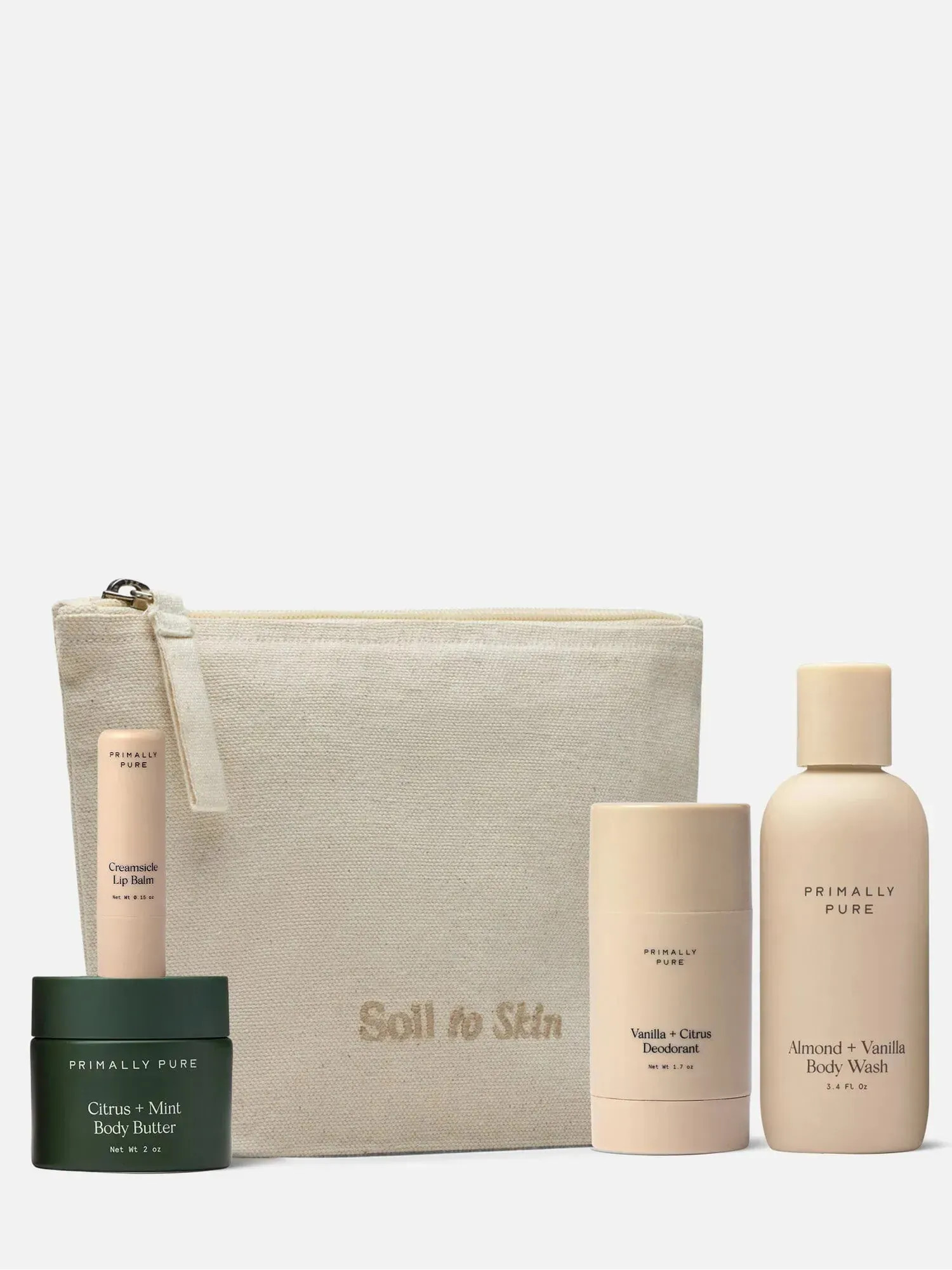 The Jet Set | Travel Size Skincare Essentials | Primally Pure | Primally Pure