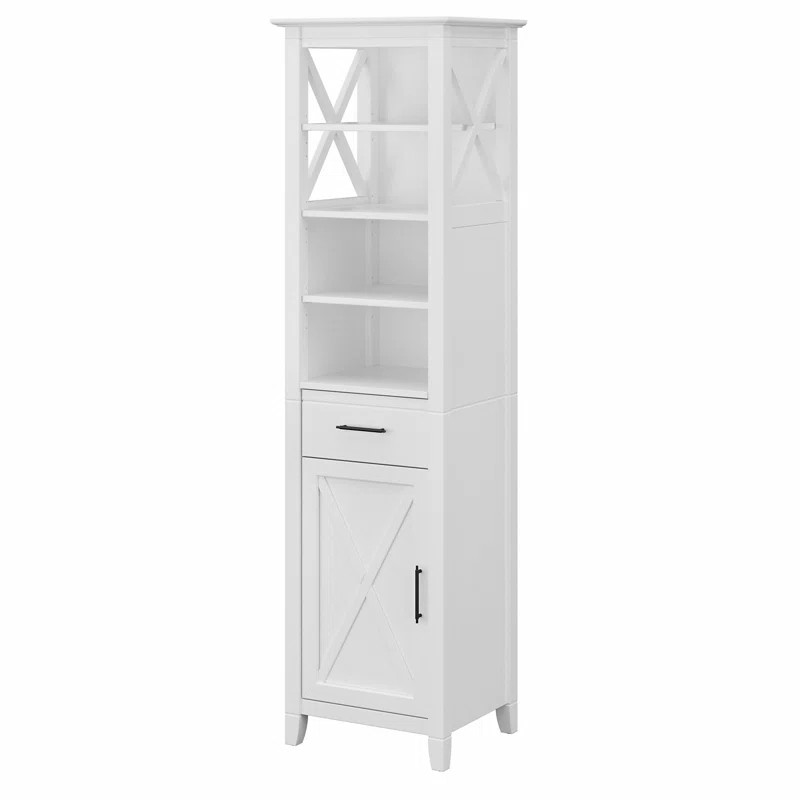 Edion Freestanding Linen Cabinet | Wayfair North America