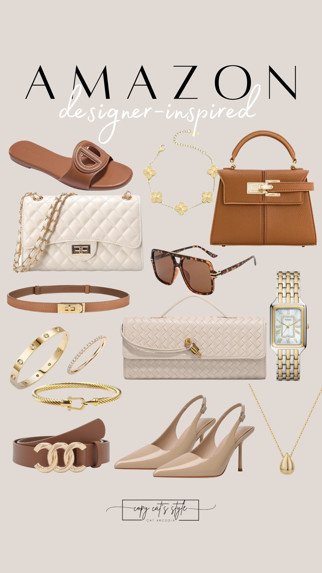  Amazon designer-inspired  accessories.  Amazon hand bags, belts, jewelry. 

#LTKStyleTip #LTKFindsUnder50 #LTKItBag