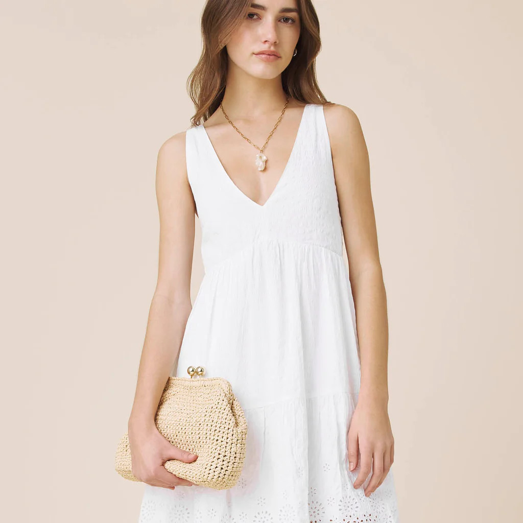 Gigi Seersucker Mini Dress | Splendid