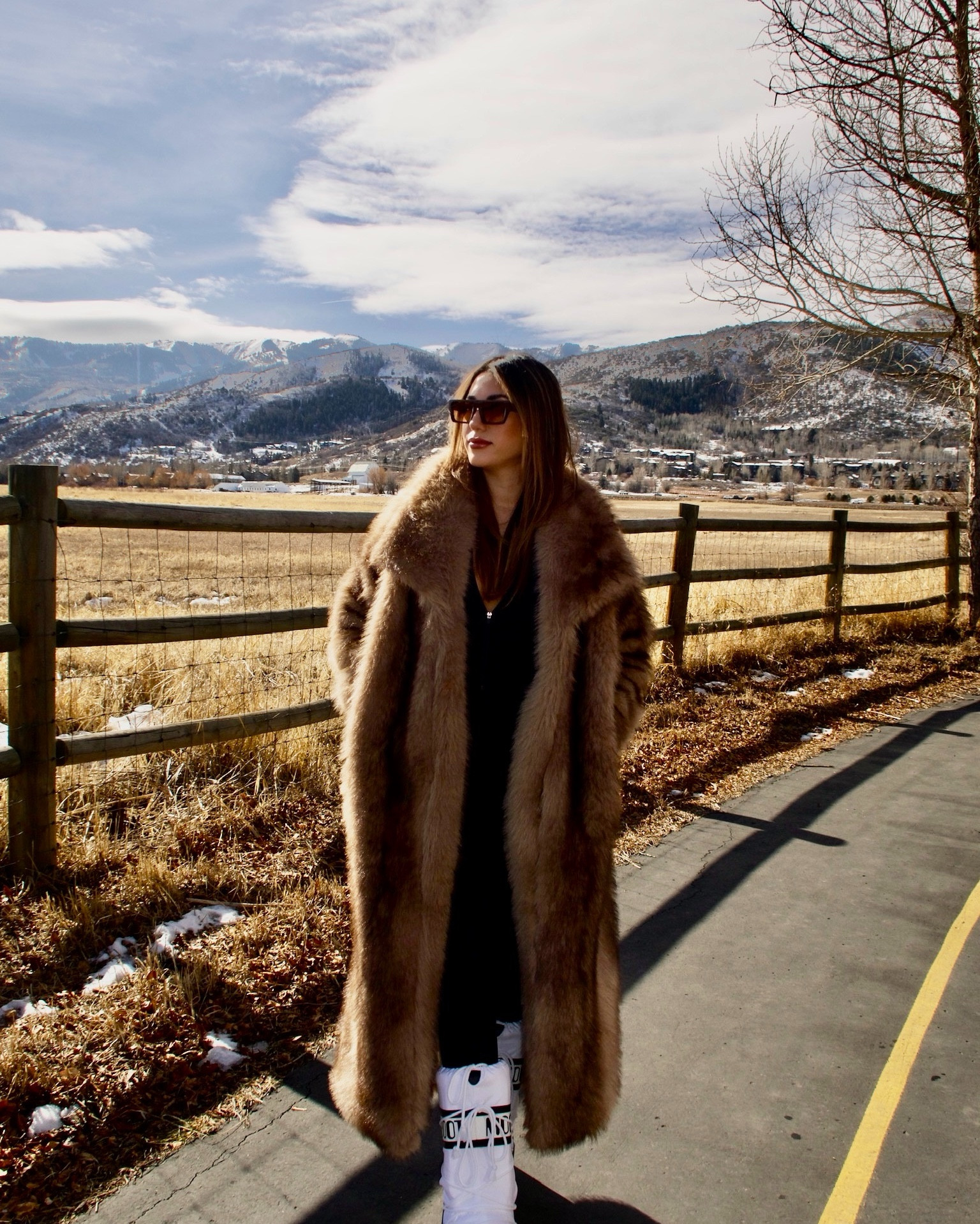 The Perfect brown long faux fur coat. 

#LTKTravel #LTKootd #LTKSeasonal
