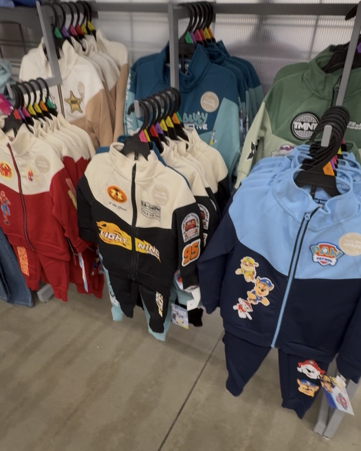 🩵🦸‍♂️ Walmart is making back-to-school shopping so much easier with these adorable character toddler activewear sets!

I found several Character Toddler Boy 2-Piece Active Jacket and Pant Sets featuring some of the most popular characters, including Bluey, Spider-Man, Woody, Lightning McQueen, Paw Patrol, and Teenage Mutant Ninja Turtles.

These matching sets are perfect for busy toddlers, preschoolers, daycare, playground adventures, travel days, and everyday wear. I love that they’re an easy, grab-and-go outfit for those hectic mornings when you need something comfortable and toddler-approved.

🩵 Matching 2-piece activewear sets

🕷️ Spider-Man, Bluey, Paw Patrol & more

🚗 Perfect for preschool and daycare

🤠 Comfortable everyday outfits

🐢 Great for active toddlers

If you’re shopping for toddler boy clothes, preschool outfits, character clothing, or back-to-school outfits for little boys, these Walmart finds are definitely worth checking out.

💬 Which character would your toddler choose first? 🚗

#LTKmomlife #LTKBaby #LTKKids