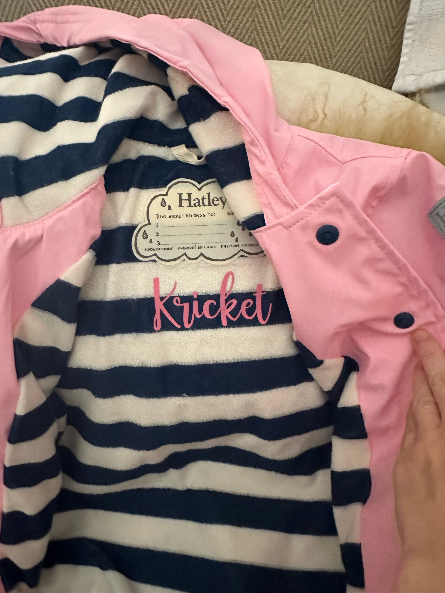 These are the cutest raincoats and feel amazing! I ordered the 4 and it does run a little big but perfect for if they have a sweater on. They come in several different color combinations. I added my daughter's name with my cricut. I do have an etsy store, so, If you'd like to have me make these please send me a DM or a comment below and I'll contact you with colors and availability.  

#backtoschool

#backtoschoolshopping #schoolsupplies #schoolbag #prek #happykids #earlylearning #kidslearning #elementaryschool #primaryschool #funlearning #momsofinstagram #momslife #mommylife #momlifebelike #mumlife #momthings #motherhood #parentlife #motherhoodunplugged #sahm #instamom 

#LTKFindsUnder100 #LTKSeasonal #LTKBacktoSchool