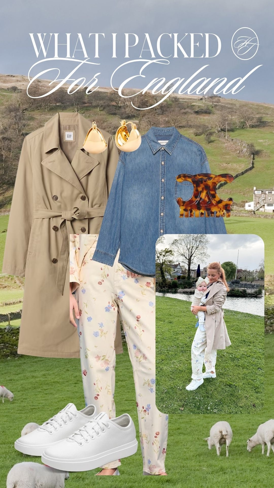 If you’re going to England in the spring—pack a trench 👏🏼
Layer it over a denim button down + printed pants for an easy outfit that feels put together but still comfortable for long days.

Perfect for: travel days, exploring, unpredictable weather

Everything is linked on this LTK post 🤍

#springtraveloutfits #englandoutfits #trenchcoatstyle #casualstyle #momoutfits #comfortablefashion #airportstyle #ltktravel

#LTKTravel #LTKootd #LTKmomlife