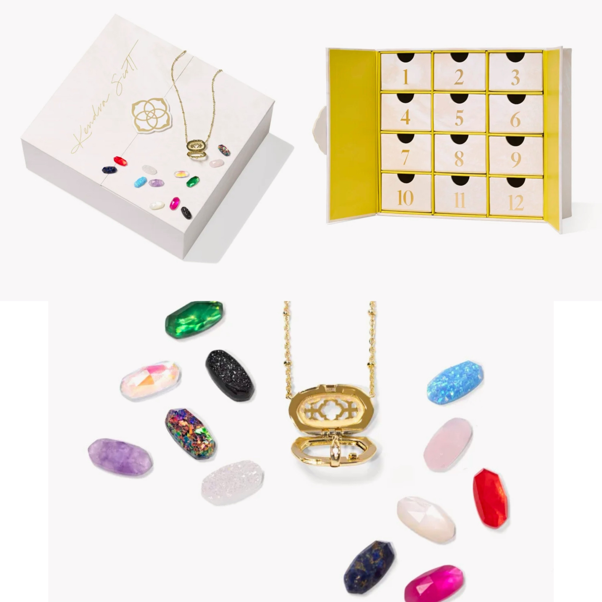 Kendra Scott Necklace Advent Calendar! ** THIS WILL SELL OUT** 

An interchangeable gift - a $655 value for $150! 

Kendra Scott 
Kendra Scott necklace
Jewelry 
Necklace
Teen girl gift guide 
Teen gift guide 
Gift for teen 
Girl gift guide 
Gift for her 
Gift for mom 
Teenage gift 
Advent calendar 
Trending 

#LTKSaleAlert #LTKGiftGuide #LTKStyleTip