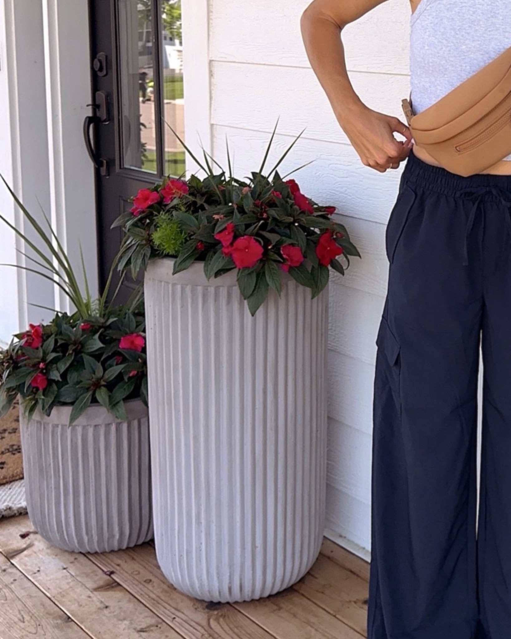 Concrete Fluted Planters curated on LTK