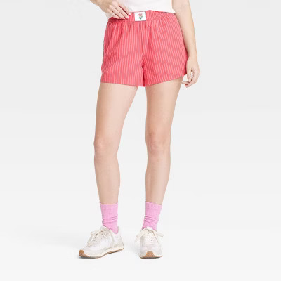 Women's High-Rise Boxer Pull-On Shorts - Universal Thread™ | Target