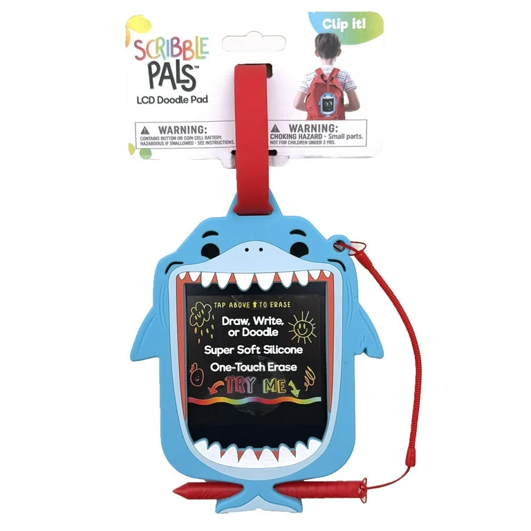 Boogie Board Scribble Pals Shark Portable Doodle Tablet for Children Ages 3+ by Buffalo Games | Walmart (US)