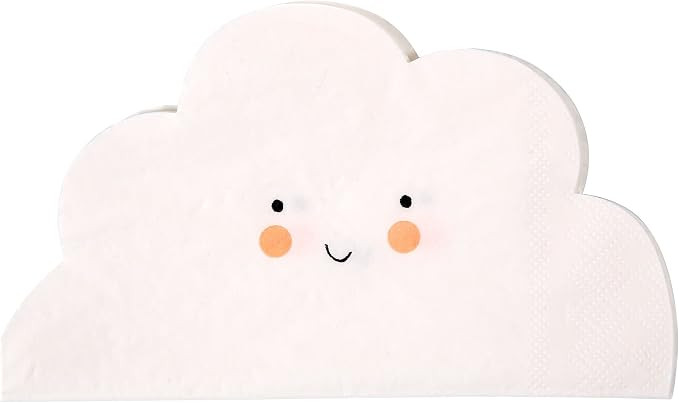 Meri Meri Cloud Shaped Napkin | Amazon (US)