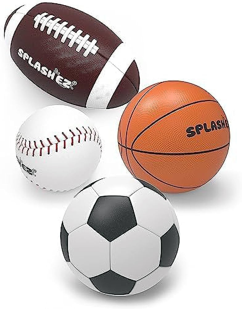 SplashEZ Mold Free Bath Toys for Kids & Toddlers, Sealed No Hole Baby Bath Toys, Soft Durable Spo... | Amazon (US)