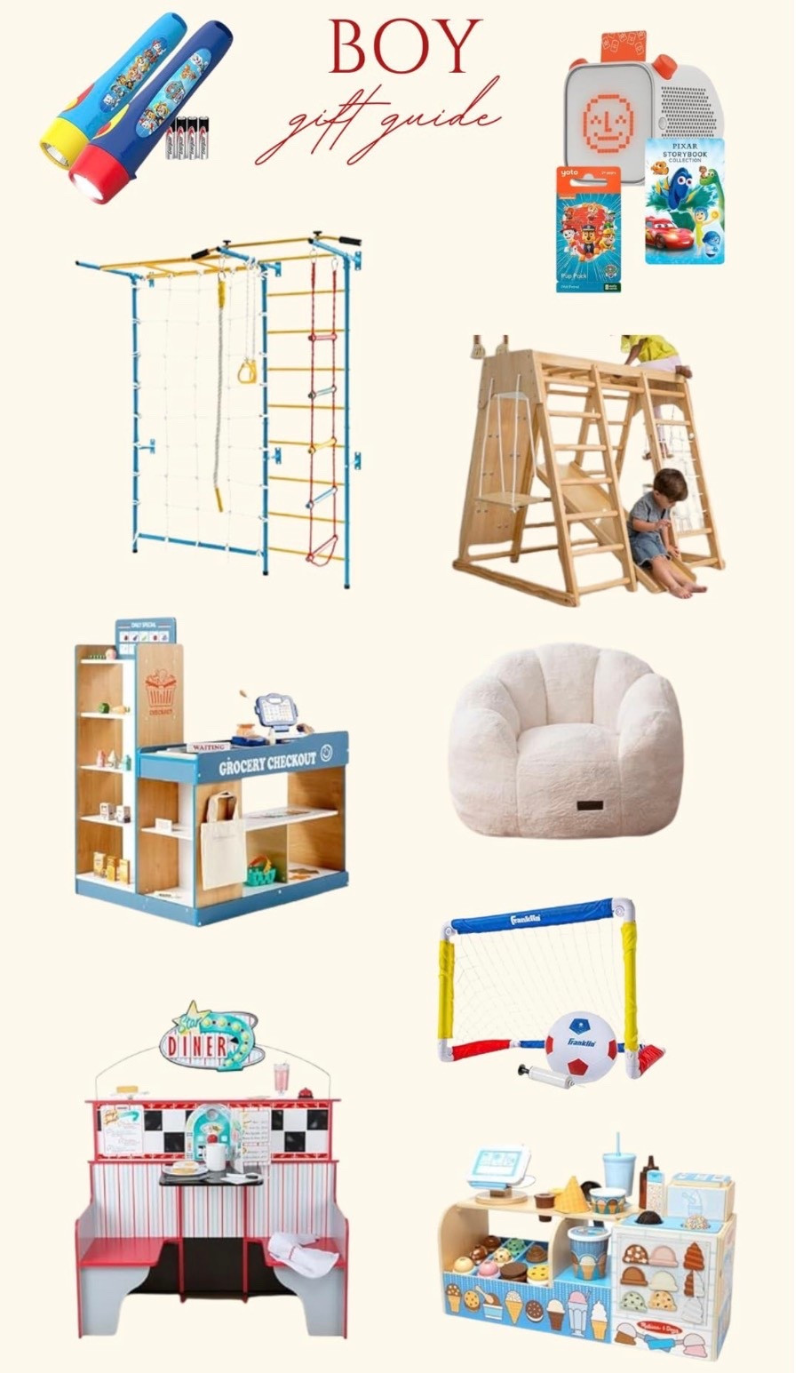 Toddler boy kid son grandkid grandson gift guide Christmas gift ideas Amazon Black Friday cyber Monday sports climbing play Montessori best sales 

#LTKCyberWeek #LTKGiftGuide #LTKHoliday