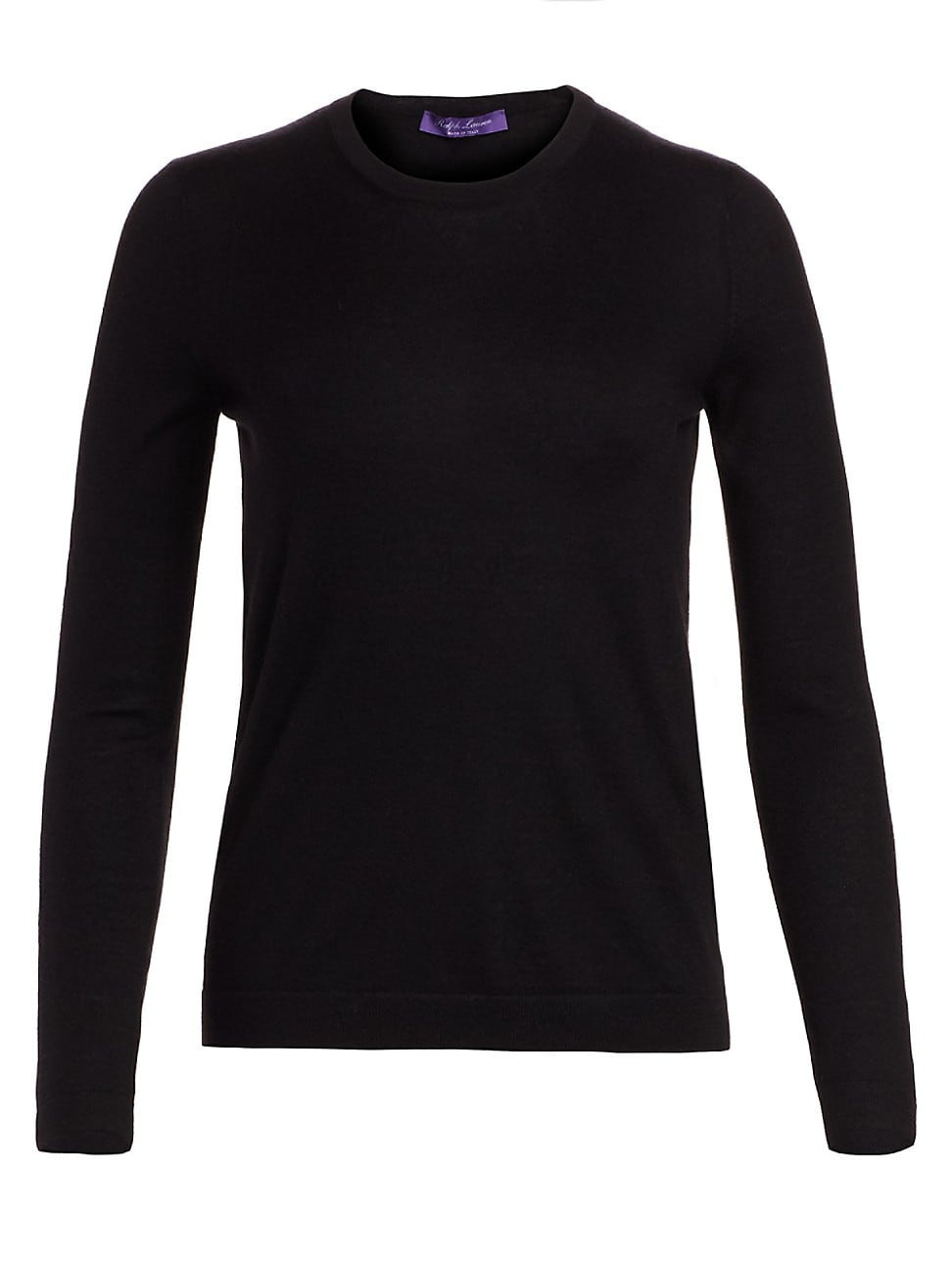 Women's Cashmere Crewneck Sweater - Black - Size XL | Saks Fifth Avenue