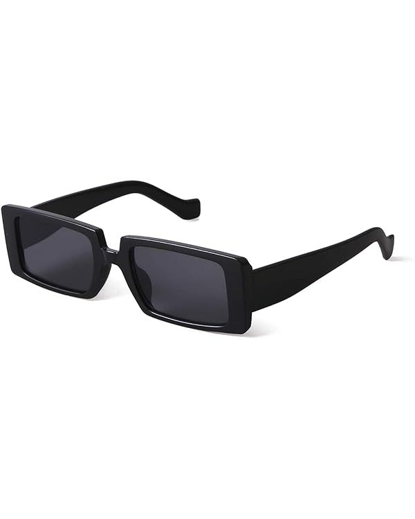 SORVINO Trendy Rectangle Sunglasses for Women Vintage 90s Retro Fashion Narrow Cool Square Frame ... | Amazon (US)