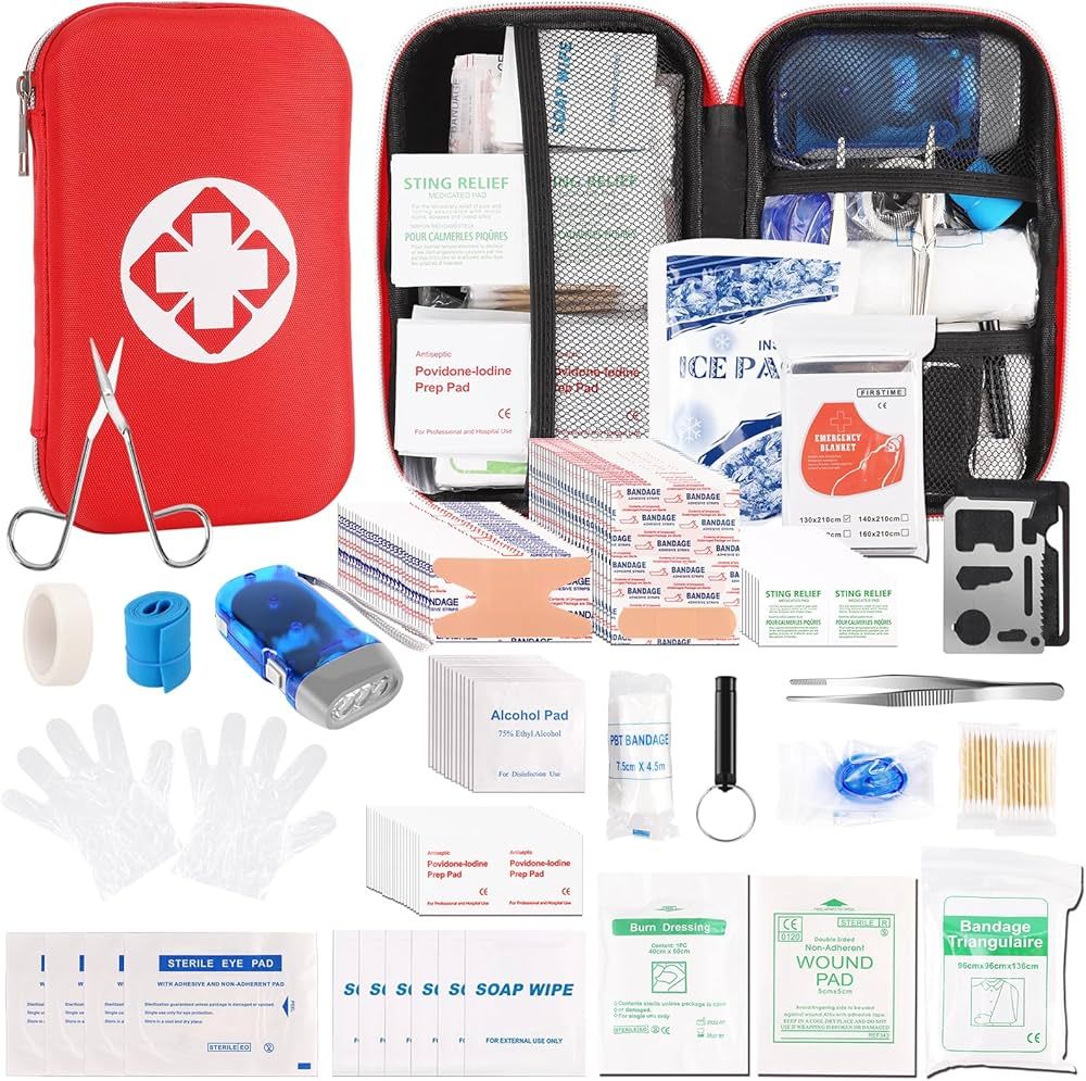 Amazon.com: DLMD Gifts for Dad Him Men Women Kids Christmas, 330 PCS First Aid Kit for Car Home, ... | Amazon (US)