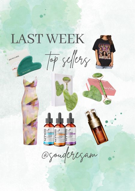 Last Week TOP sellers !! Mostly Gua sha things from my latest Tik Tok- these are the things you guys have been loving lately  