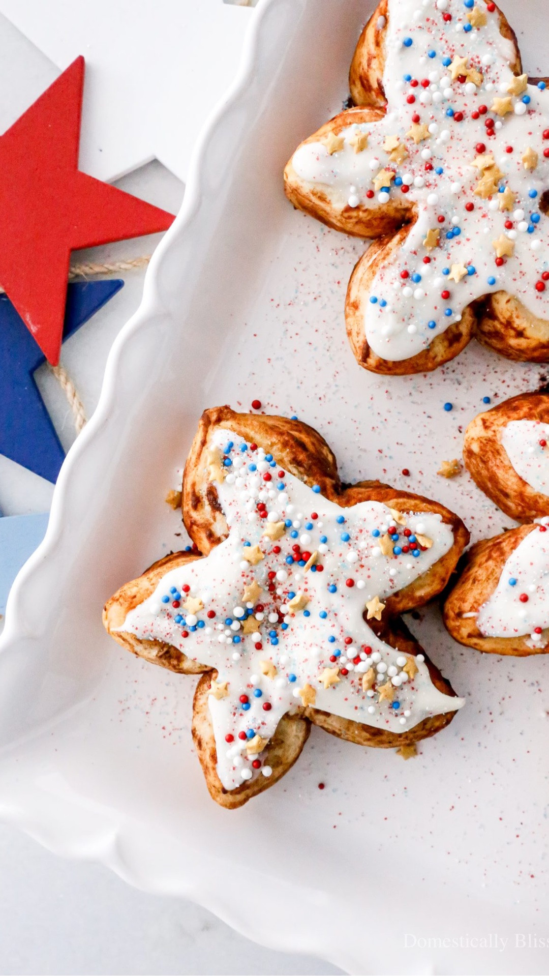 These Star Cinnamon Rolls are an easy way to turn store-bought cinnamon rolls into a fun family 4th of July tradition.

See recipe:
https://domesticallyblissful.com/star-cinnamon-rolls/

#LTKfoodie #LTKSeasonal #LTKKids