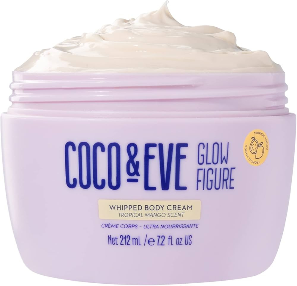 Coco & Eve Sunny Honey Body Moisture Whip - Lotion and Moisturizer for Women | Hydrating Body Cre... | Amazon (US)