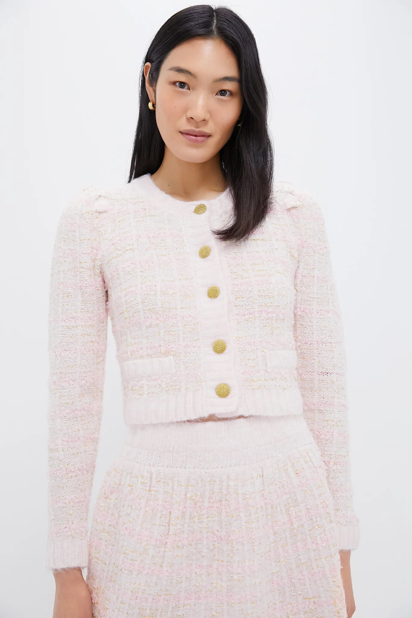 Pink Knit Cardigan | Tuckernuck (US)