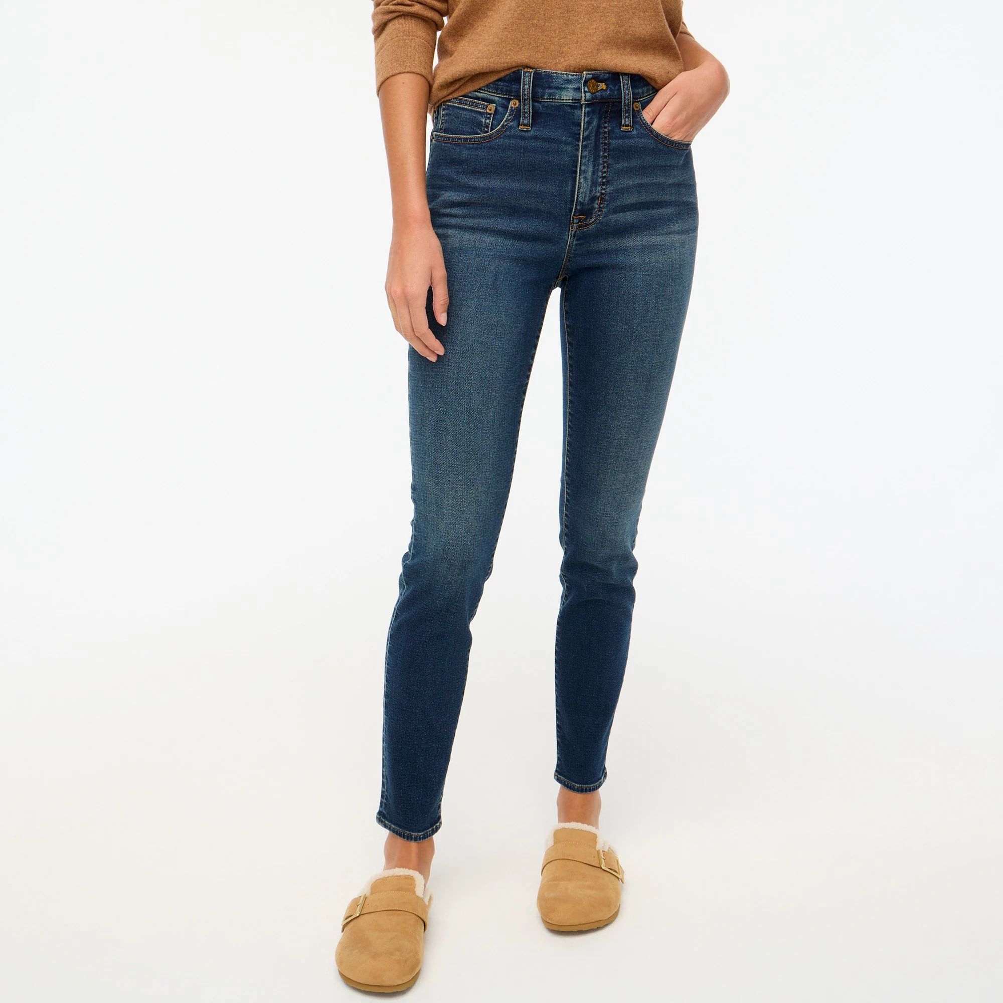 10" high-rise skinny jean in in signature stretch+ | J.Crew Factory