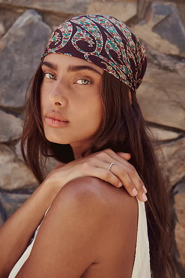 So Silk Printed Bandana | Free People (Global - UK&FR Excluded)