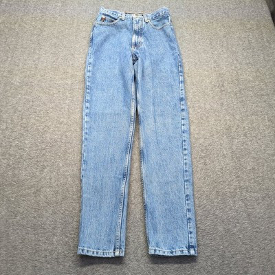 Vintage Guess Jeans Womens 26 Blue High Rise Mom Jean Made in USA | eBay US