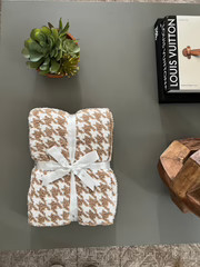 Checkered Buttery Blanket | The Styled Collection