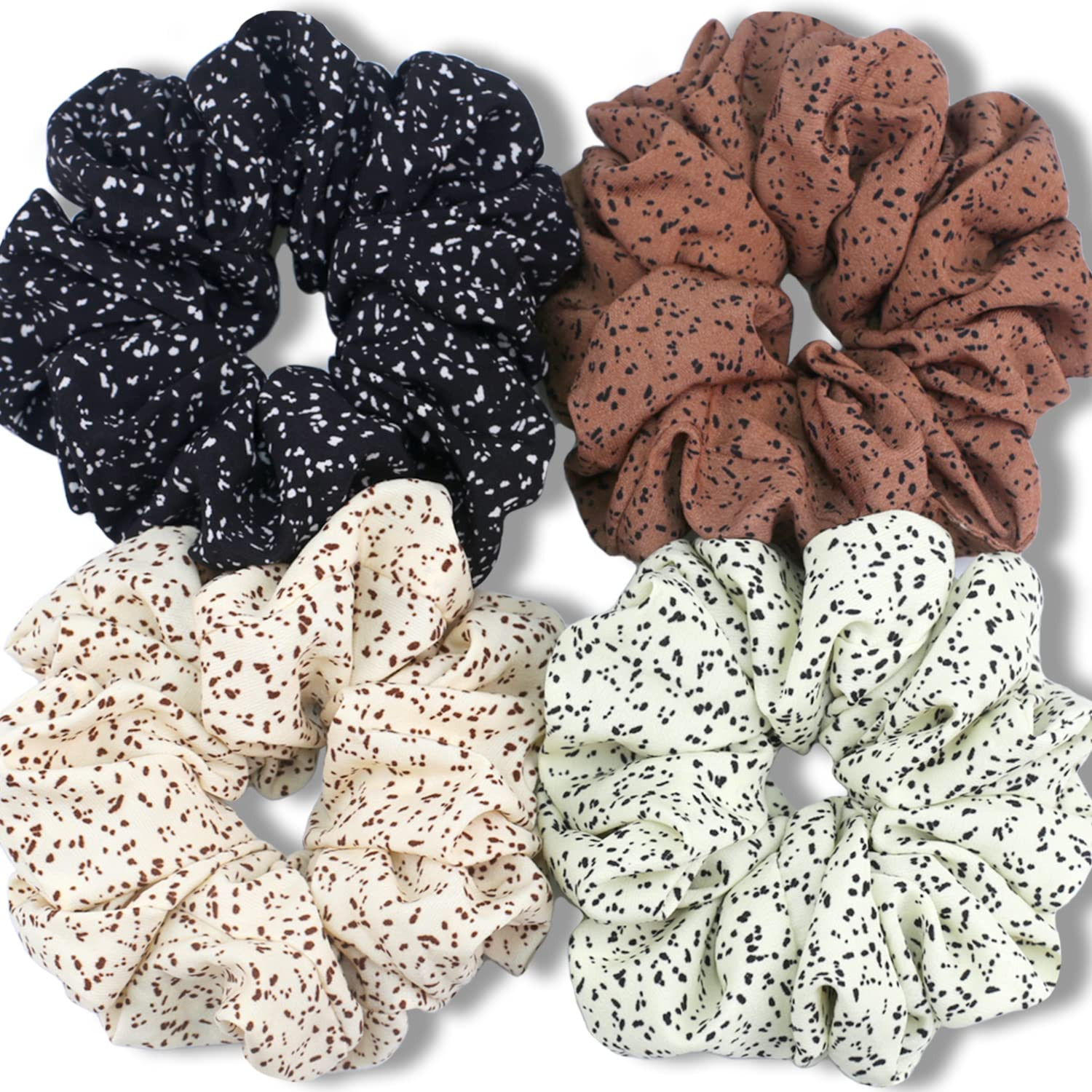 IVARYSS Extra Large Scrunchies for Women's Hair, Premium Satin Soft Jumbo Scrunchy, XL 6 inch Big... | Amazon (US)