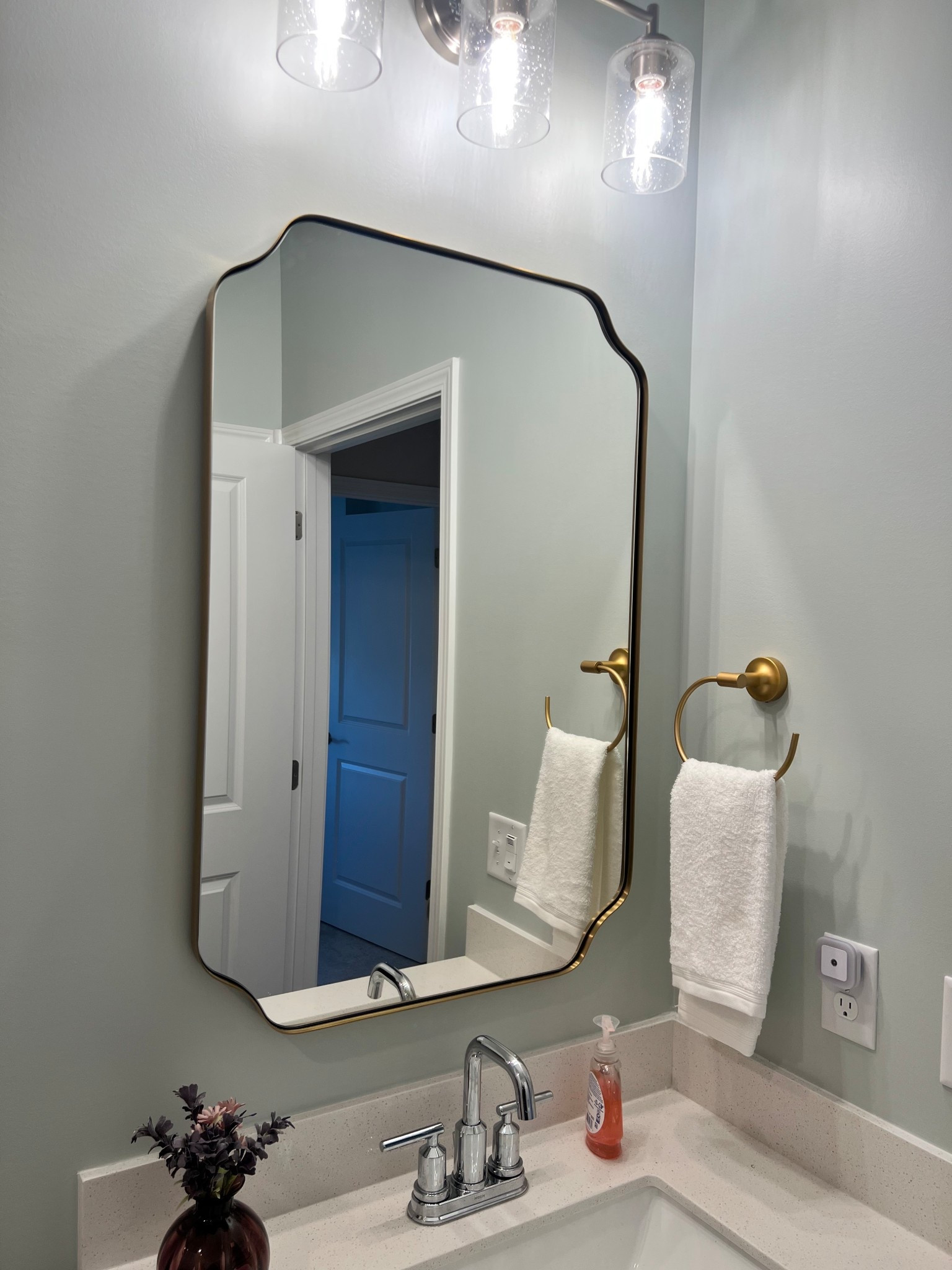I found this mirror for my parents new home and I’m still obsessed!!!!!! ✨36x24 size ✨ #mirror #homedesign #bathroom #bathroommirror 

#LTKHome
