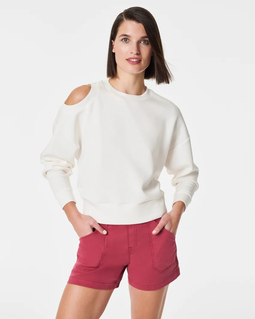 AirEssentials Cold-Shoulder Top | Spanx
