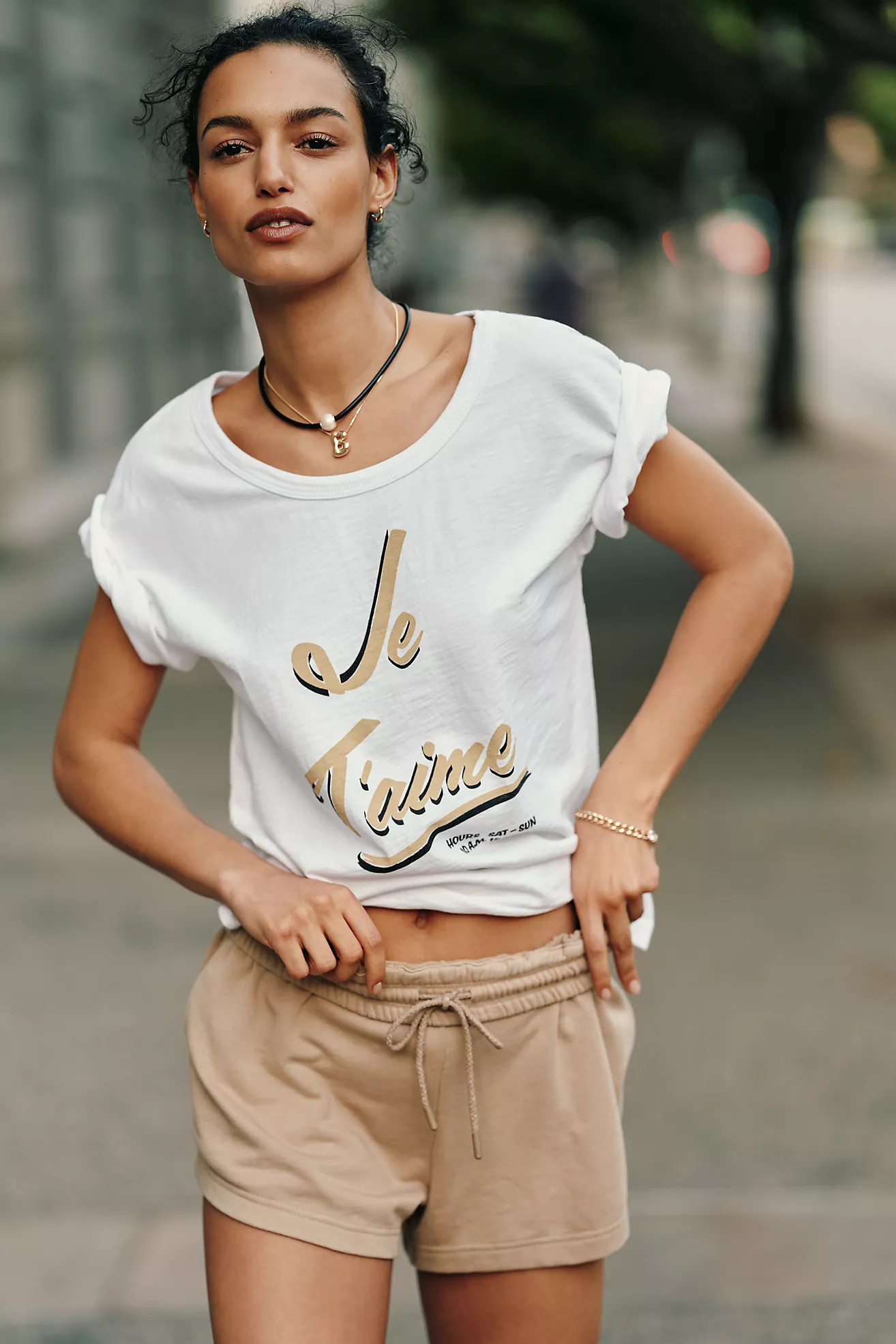 Sundry Je T'Aime T-Shirt | Anthropologie (US)